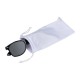 Mikrovláknový čistící sáček na brýle bílá (2)