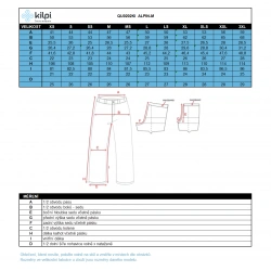 _Kilpi Alpin-M cerna QM0202KIBLK panske lehke sbalitelne nepromokave kalhoty 20000 zmereno