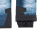 Kilpi Denimo-M tmavě modrá SM0407KIDBL pánské nepromokavé zimní lyžařské kalhoty 8