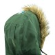 Kilpi Alpha-M khaki QM0502KIKHK pánská zimní bunda (kabát) s kožešinou  8