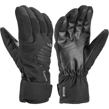 Leki Vision GTX black pánské nepromokavé lyžařské rukavice
