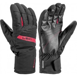 Leki Space GTX black-red 653861302 pánské nepromokavé lyžařské rukavice 1