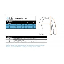 _Kilpi Carol-JG ruzova QJ0407KICOR detske juniorske funkcni triko dlouhy rukav zmereno