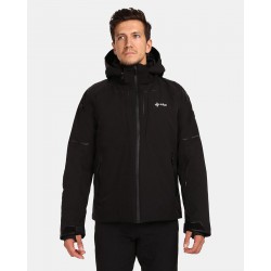 Kilpi Turnau-M černá UM0108KIBLK pánská nepromokavá zimní lyžařská bunda
