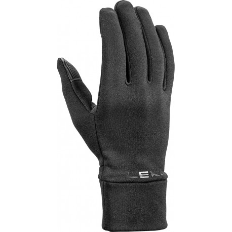 Leki Inner Glove MF Touch black unisex tenké prodyšné zateplovací rukavice s dotykem