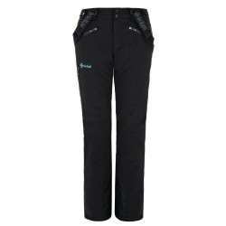 Kilpi Team Pants-W černá NL0077 dámské nepromokavé zimní lyžařské kalhoty