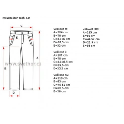 _Direct Alpine Mountainer Tech 4.0 anthracite indigo panske turisticke kalhoty zmereno