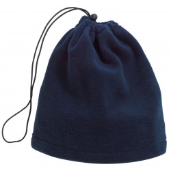 Fleecová čepice nebo nákrčník modrá (1)