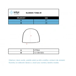 _Kilpi Tonia-W tmave cervena NL0065KIDRD damska zimni pletena cepice zmereno
