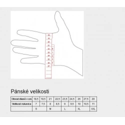 _Leki Detect XT 3D Mitt black panske vodeodolne lyzarske palcove rukavice Primaloft zmeren