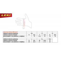 _Leki Inner Glove MF Touch black unisex tenke prodysne zateplovaci rukavice zmereno
