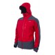 Pinguin Parker jacket 5.0 grey/red unisex nepromokavá outdoorová bunda Gelanots 2L