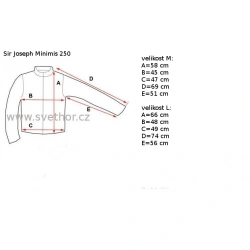 _Sir Joseph Minimis 250 Lady cerna damska ultralehka perova bunda  zmereno