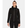 Kilpi Nevia-W cerna UL0213KIBLK damska sportovni funkcni tepla mikina s kapuci