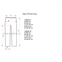 _R2 ATF216A Musa pink black damske funkcni rychleschnouci termo spodky zmereno