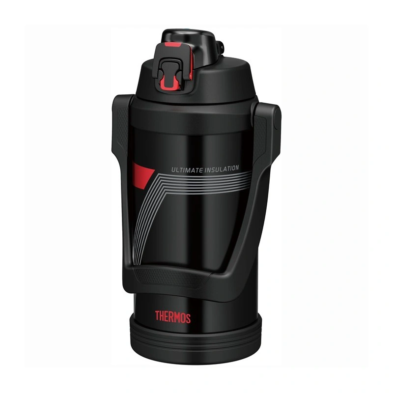 Thermos Hydratacni termoska 2l cerna s madlem 140080
