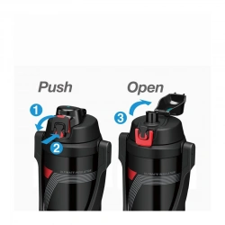 Thermos Hydratacni termoska 2l cerna s madlem 140080 2