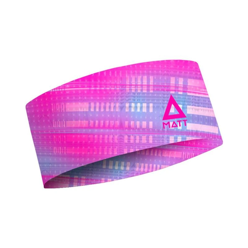 Matt Thermo Headband ripped rose 5897-1039 siroka zimni celenka Coolmax all season