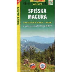 SHOCart 1107 Spišská Magura 1:50 000 turistická mapa