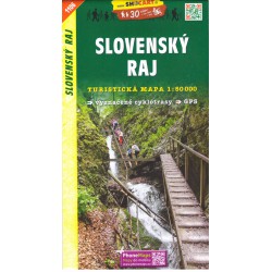 SHOCart 1106 Slovenský raj 1:50 000 turistická mapa
