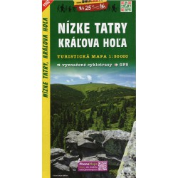 SHOCart 1102 Nízké Tatry, Kráľova hoľa 1:50 000 turistická mapa