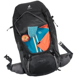 Deuter Futura Air Trek 60+10l turisticky expedicni batoh black graphite 9