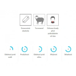 High Point Skywool 6.0 Lady Sweater Black damsky vlneny sportovni svetr Tecnowool8