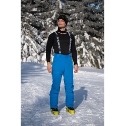 Husky Gilep M blue panske nepromokave zimni lyzarske kalhoty 4