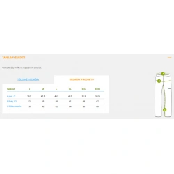 Husky Gilep M blue panske nepromokave zimni lyzarske kalhoty zmereno 1