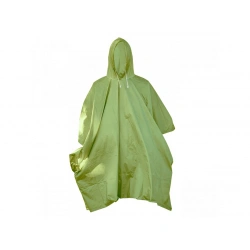 Yate Ponco PVC zelene s00769 s kapuci 