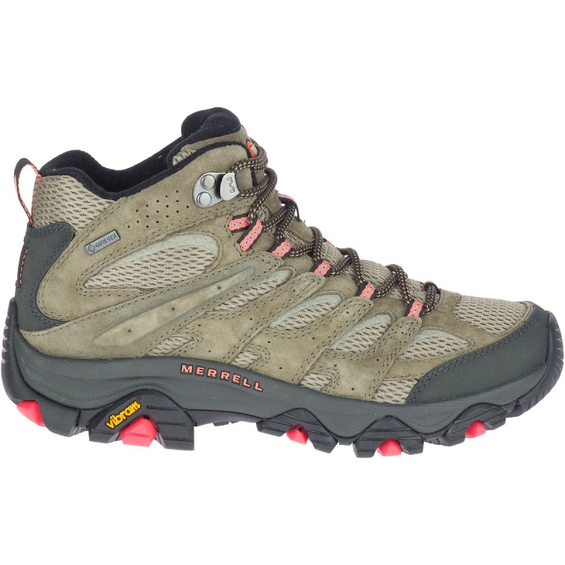 Merrell Moab 3 Mid GTX W olive J036310 damske vysi nepromokave trekove boty