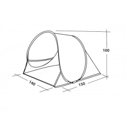 Easy Camp Oceanic plazovy stan   turisticky pristresek 5