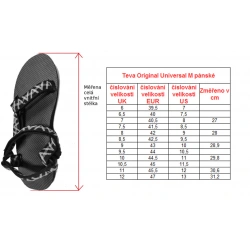 _Teva Original Universal M 1004006 BTEC panske outdoorove sandaly i do vody zmereno