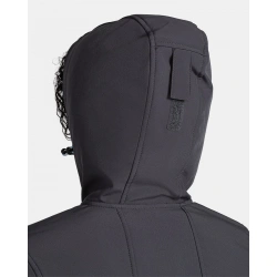 Kilpi Ravia-W tmave seda TL0109KIDGR damska softshellova bunda s kapuci 3