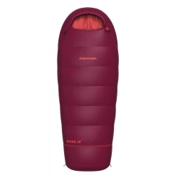 Hannah Bivak JR 200 rhododendron poppy red detsky letni spaci pytel 145l 2