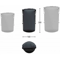 Hannah Bike 100 clasic blue letni spaci pytel s rolovacim kompresnim obalem 8