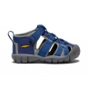 Keen Seacamp II CNX Tots blue depths gargoyle detske outdoorove sandaly i do vody