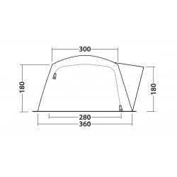 Outwell Springwood 6SG rodinny stan pro 5 osob se 3 loznicemi4