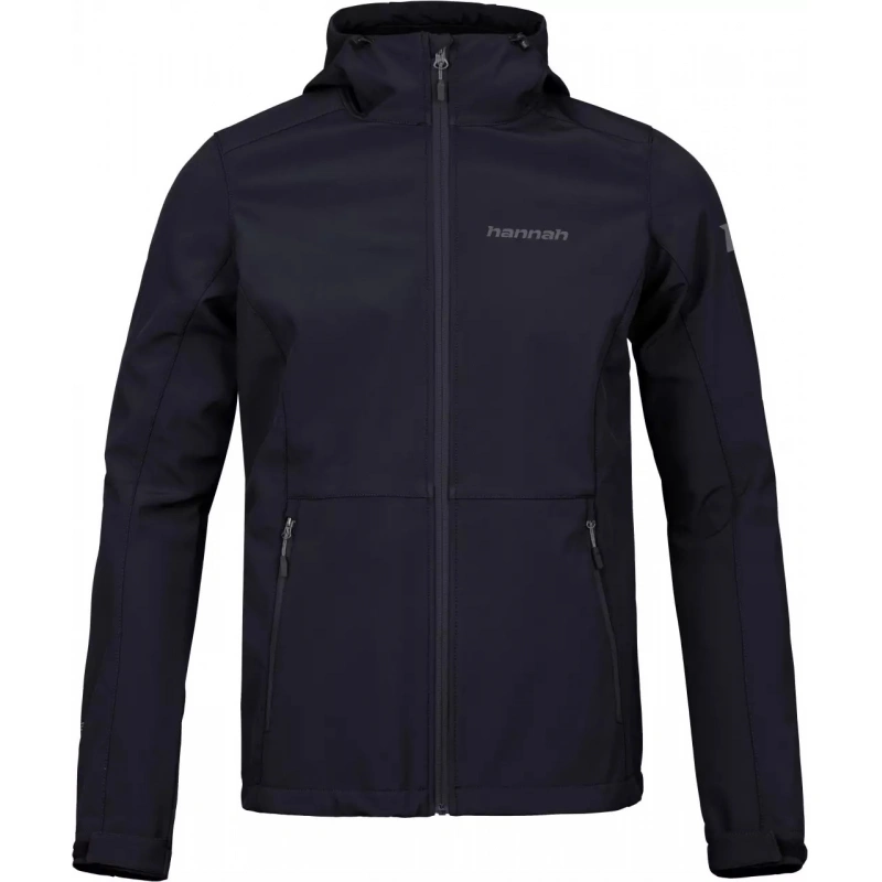 Hannah Zury anthracite II damska vodeodolna softshellova bunda mirne zateplena