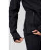 Hannah Zury anthracite II damska vodeodolna softshellova bunda mirne zateplena 3