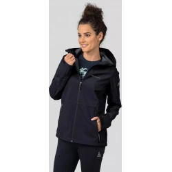 Hannah Zury anthracite II damska vodeodolna softshellova bunda mirne zateplena 4