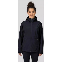 Hannah Zury anthracite II damska vodeodolna softshellova bunda mirne zateplena 7