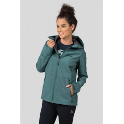 Hannah Zury dark forest damska funkcni vodeodolna softshellova bunda mirne zateplena 5
