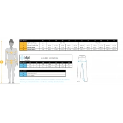 _Kilpi Mounteria-W cerna SL0418KIBLKdamske elasticke bezecke kalhoty - leginy zmereno