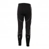 Progres Snowbull cerna panske vetruodolne elasticke softshellove kalhoty na bezky, beh 2