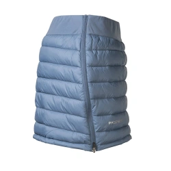 Progres Inge modroseda damska zateplena zimni sukne celorozepinaci rozsiritelna 4