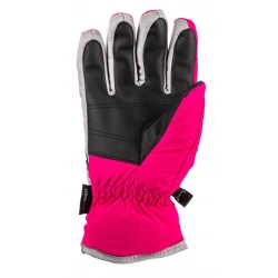 Relax Laro RR23D seda ruzova modra detske lyzarske prstove rukavice 1