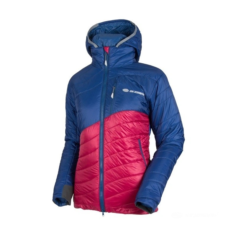 Sir Joseph Heron hooded Lady navy fuchsia damska lehka zimni bunda Alpska vlna