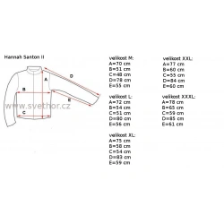 _Hannah Santon II anthracite panska funkcni celorozepinaci mikina Polarsoft Thermo zmereno