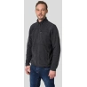 Hannah Santon II anthracite panska funkcni celorozepinaci mikina Polarsoft Thermo 3